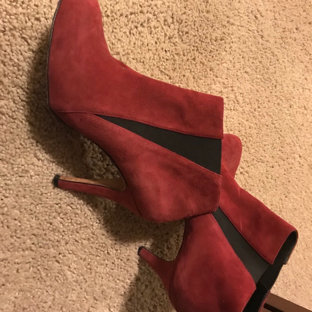 Red boots comfortable